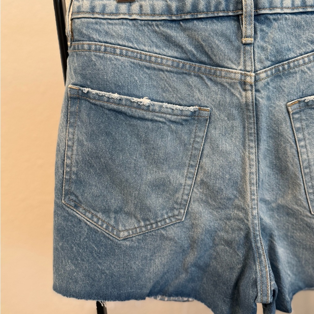 Annie Light Blue Jean Shorts - Picture 6 of 9